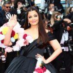 ¡Delicia floral!  Aishwarya Rai Bachchan deslumbra en la alfombra roja de Cannes 2022 con un vestido negro