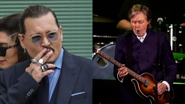 ¿Paul McCartney apoyó sutilmente a Johnny Depp mientras el jurado deliberaba en el juicio de Amber Heard?