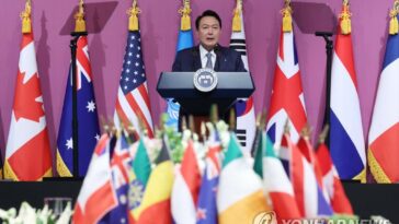 (AMPLIACIÓN) Corea del Sur, EE. UU. y Japón finalizan el plan para celebrar una cumbre trilateral al margen de la cumbre de la OTAN