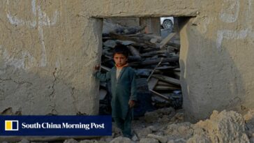 Brote de enfermedad entre sobrevivientes del terremoto afgano