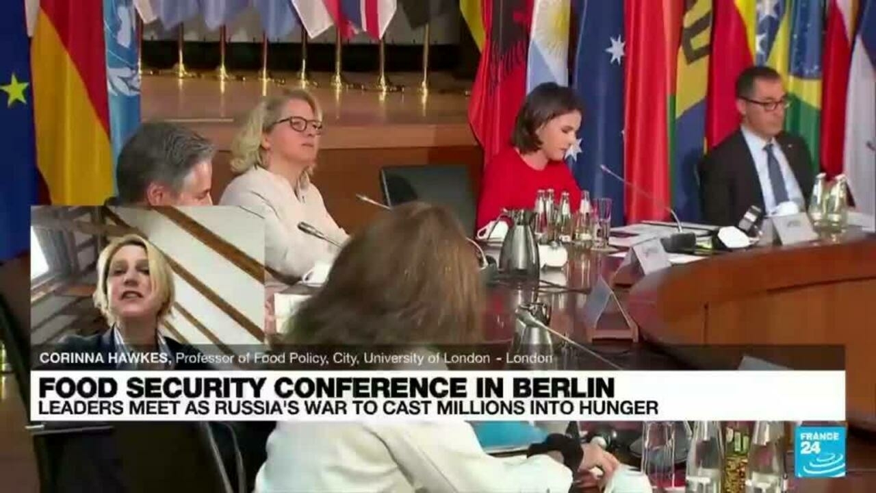 Conferencia de Seguridad Alimentaria en Berlín, los líderes se reúnen para prevenir el hambre
