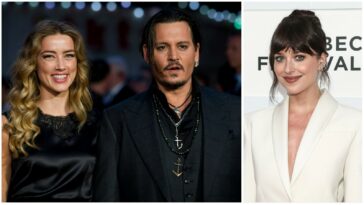 Dakota Johnson revela si realmente notó el dedo lesionado de Johnny Depp como se ve en un video viral