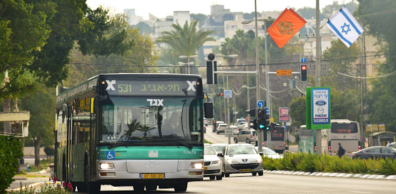 Egged bus Credit: Shutterstock