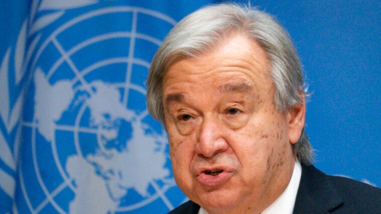 El jefe de la ONU dice que el mundo enfrenta un "riesgo real" de múltiples hambrunas este año