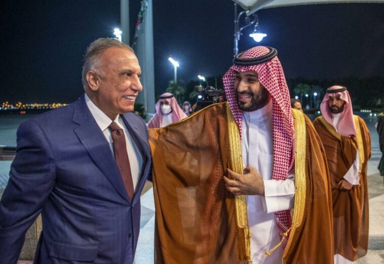El primer ministro de Irak visita Arabia Saudita e Irán en un intento por reactivar las conversaciones entre las dos partes