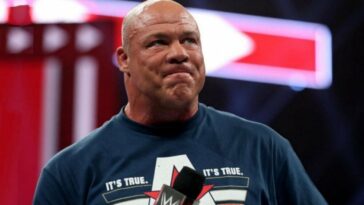 Kurt Angle sobre si está contento con su carrera final en la WWE: "No, en absoluto".