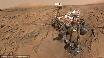 En 2012, Curiosity (en la foto) deambulaba sobre un antiguo lecho marino marciano cuando examinó una serie de rocas que estuvieron expuestas al agua líquida hace miles de millones de años.