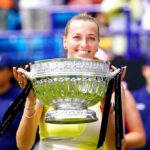 La campeona de Wimbledon Kvitova y Fritz ganan títulos de Eastbourne