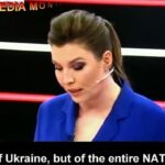 En su última transmisión de ruido de sables, Olga Skabeyeva, del canal de televisión estatal Russia One, declaró efectivamente la guerra al Reino Unido, EE. UU. y la OTAN y abogó por una nueva campaña militar rusa que se extienda más allá de las fronteras de Ucrania.