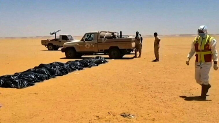 Libia: veinte personas encontradas muertas en el desierto después de que un vehículo se descompusiera