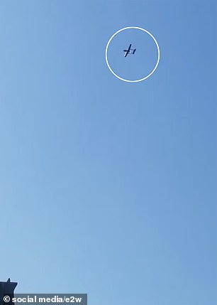 El vehículo aéreo no tripulado (UAV) fue visto volando a baja altura hacia la refinería de petróleo de Novoshakhtinsk en la región de Rostov.
