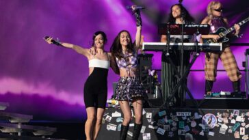 Olivia Rodrigo dedica 'F— You' de Lily Allen a la Corte Suprema en Glastonbury