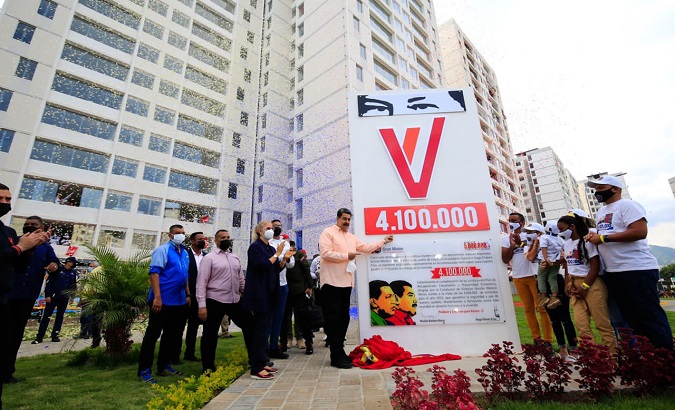 Revolución Bolivariana ha entregado 4,1 millones de viviendas