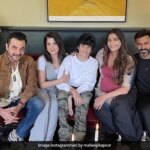 Sanjay And Maheep Kapoor Meet Parents-To-Be Sonam-Anand Ahuja In London. See Pics