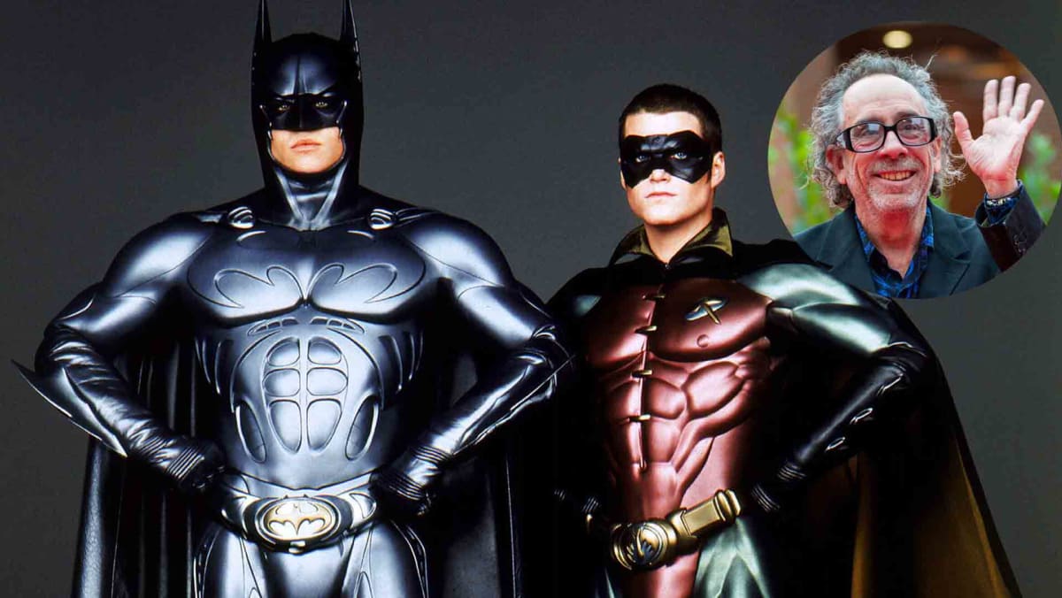 Tim Burton No Estaba Muy Feliz Cuando El Estudio Tuvo El Traje De Pezón De  Batman Forever: 