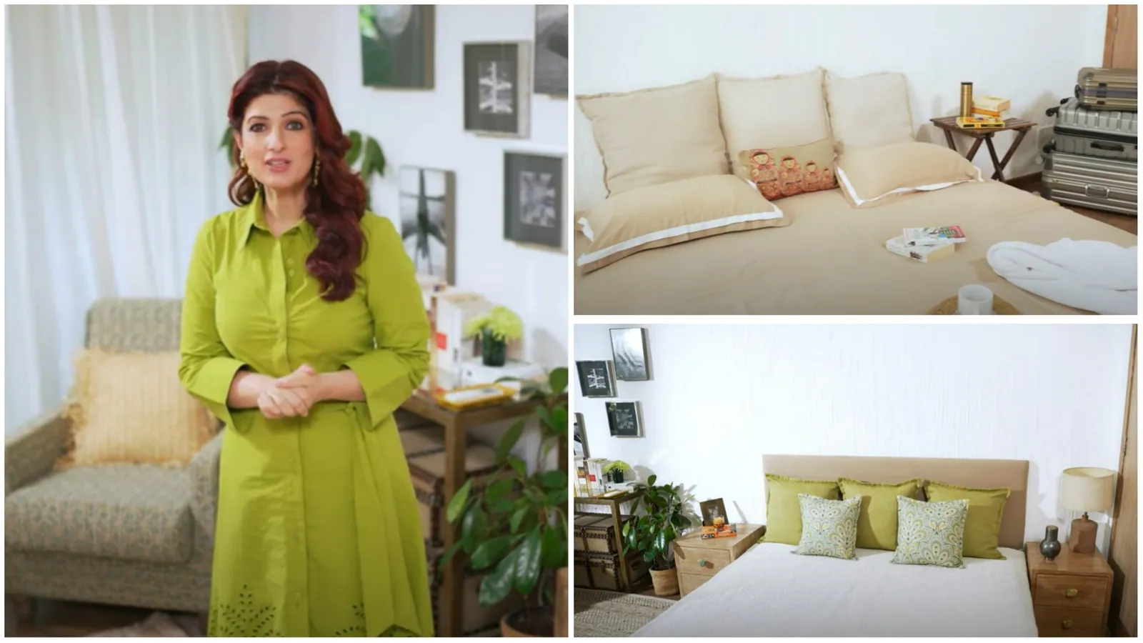  Twinkle Khanna convierte el dormitorio principal en un 