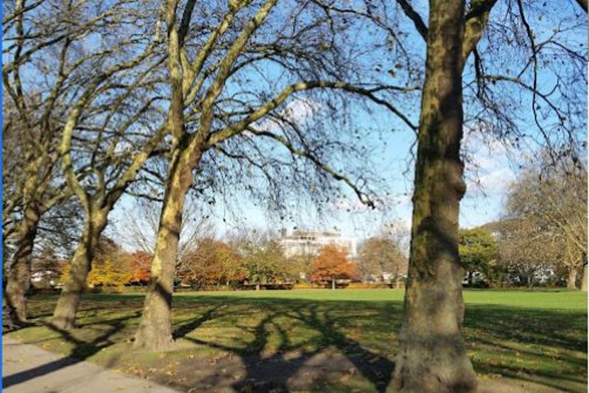 Un hombre muere después de ser encontrado en llamas en el parque de East Ham
