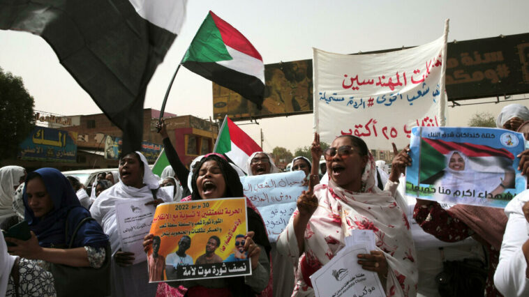 Varios manifestantes asesinados en Sudán en medio de manifestaciones masivas contra el régimen militar