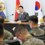 (AMPLIACIÓN) Yoon ordena al ejército que castigue rápidamente a Corea del Norte en caso de provocaciones