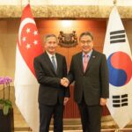 Altos diplomáticos de Corea del Sur y Singapur discuten formas de desarrollar lazos bilaterales
