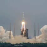 Atención, nuevamente: China se prepara para lanzar módulo de estación espacial con cohete gigante