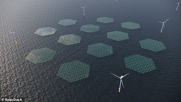 Merganser, el primer 'parque solar flotante', se instalará en aguas de Ostende, Bélgica, y tendrá una capacidad máxima de 0,5 megavatios.