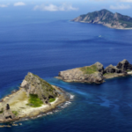 Las Islas Senkaku en la Prefectura de Okinawa.  Dos barcos de la guardia costera china ingresaron el martes a las aguas territoriales de Japón cerca de las islas.  (Kiodo)