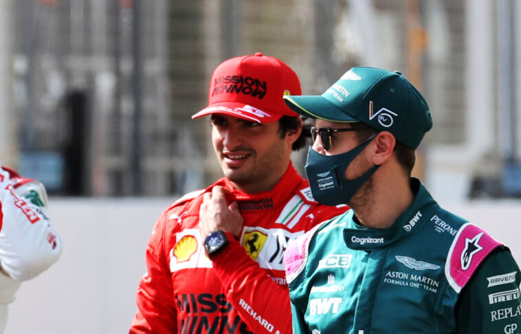 Carlos Sainz quiere que Sebastian Vettel siga en la Fórmula 1