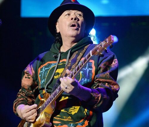 Carlos Santana 'descansando y haciéndolo bien' tras colapso en el escenario
