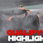 DESTACADOS: Vea la acción de una emocionante sesión de calificación húmeda en Silverstone, mientras Sainz sella su primera pole F1