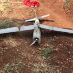 Dron ruso derribado en la región de Mykolaiv