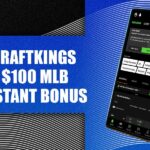 El código de promoción de DraftKings obtiene un bono instantáneo de $ 100 MLB en cualquier juego