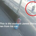 James Davis, de 35 años, huyó de su BMW 1 Serie 116d blanco después de golpear al bebé Ciaran Leigh Morris en su cochecito en High Street en Brownhills.