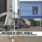 Emmanuel Macron en África occidental mientras se cuestiona la influencia francesa