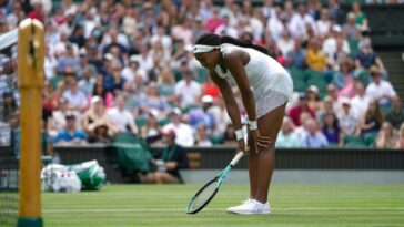Gauff sufre la primera salida de Wimbledon después de la derrota ante Anisimova