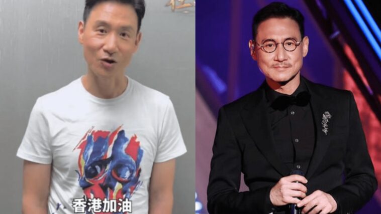 Jacky Cheung criticado por los internautas chinos por decir “Hongkong, Jiayou” en un video que celebra el 25.º aniversario de la entrega