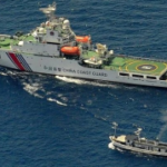 Los funcionarios japoneses protestan regularmente por la presencia de barcos de la guardia costera china en aguas cercanas al Mar de China Oriental, conocido como Senkaku por Tokio.  (AFP)