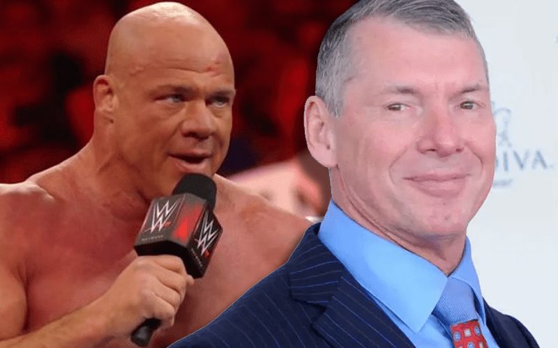 Kurt Angle cree que Vince McMahon es un ser 'excelente' a pesar del escándalo del dinero secreto
