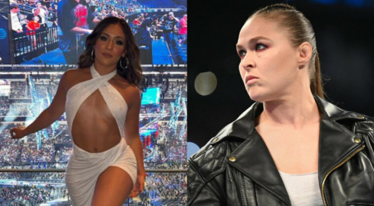 La ex estrella de Bellator MMA Valerie Loureda presiona para el combate de Ronda Rousey en la WWE