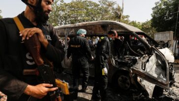 La policía de Pakistán arresta a un sospechoso de un atentado mortal contra ciudadanos chinos