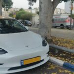Tesla car in Tel Aviv  credit Hadar Ruth Bashan