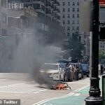 La ciudad de Nueva York ha visto más de 100 incendios provocados por bicicletas eléctricas este año.  Esto se debe a baterías dañadas o defectuosas.  Este incidente fue capturado a principios de este mes.