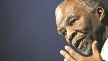 Thabo Mbeki paid tribute to Kenneth Kaunda.