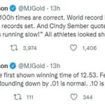 Michael Johnson cuestionó la validez del récord mundial del atleta nigeriano Tobi Amusan