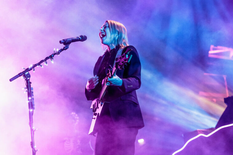 MILAN, ITALY - JULY 05: Phoebe Bridgers performs at Carroponte on July 05, 2022 in Milan, Italy. (Photo by Sergione Infuso/Corbis via Getty Images)
