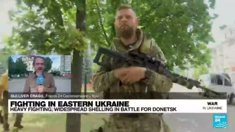 'No hay lugar seguro' de la artillería rusa mientras se lleva a cabo una ofensiva en Donetsk, Ucrania