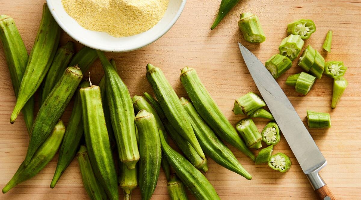 Okra pods