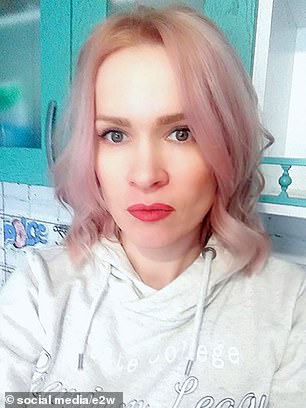 La periodista rusa Maria Ponomarenko, de 44 años y madre de dos hijos acusada de publicar
