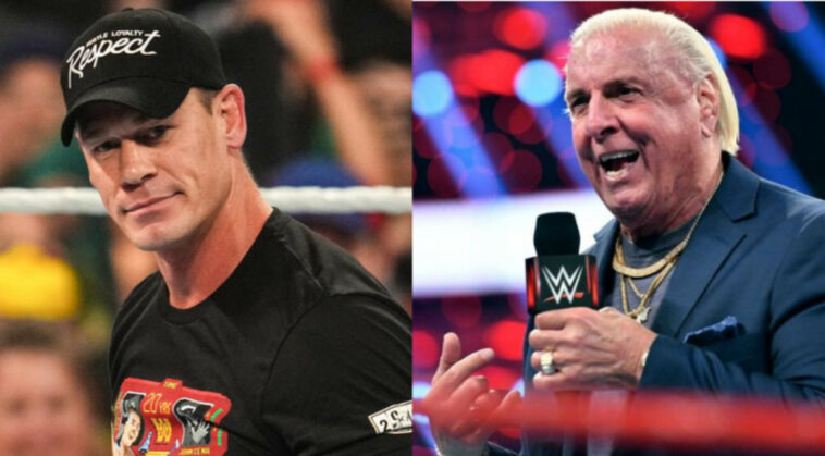Ric Flair nombra a la estrella de la WWE que tiene más posibilidades que John Cena de convertirse en 17 veces campeón mundial
