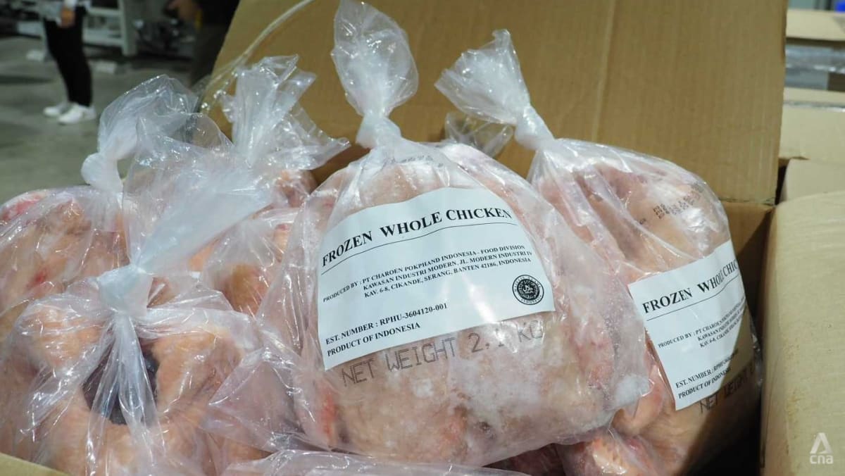 Se espera más pollo congelado de Indonesia en agosto, primer envío entregado al distribuidor
